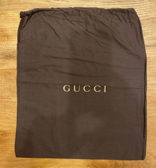 Dustbag Gucci Marrone