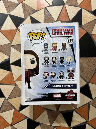 Funko Pop! Scarlet Witch 133 Civil War