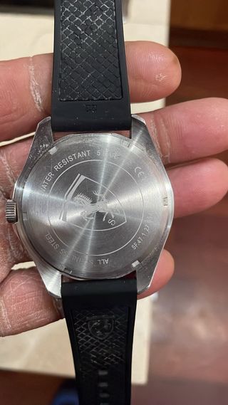 Reloj Ferrari Plata