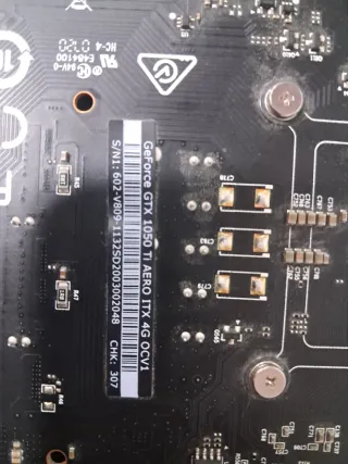 Tarjeta Gráfica MSI Nvidia Geforce GTX 1050