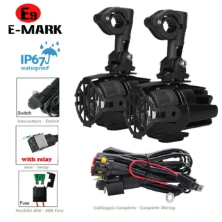 Faros LED Auxiliares Moto Homologados