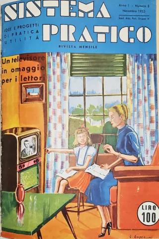 Riviste di elettronica, elettrotecnica, anno 1953