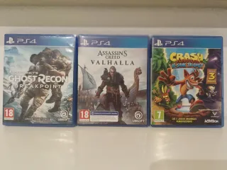 Playstation 4 500 GB Negra + 2 mandos + 9 juegos