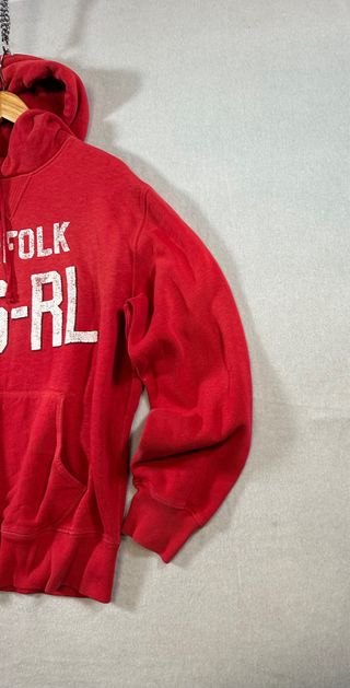 Sudadera Polo Ralph Lauren College Roja Talla L