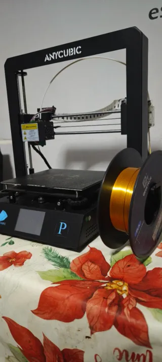 Impresora 3D Anycubic Mega Pro Negra/Dorada