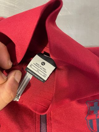 Chaqueta FCB Nike Roja