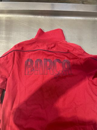 Chaqueta FCB Nike Roja