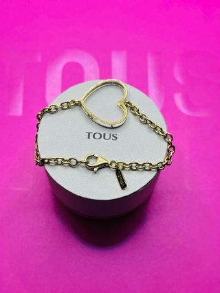 Pulsera Tous Oro Vermeil Corazón