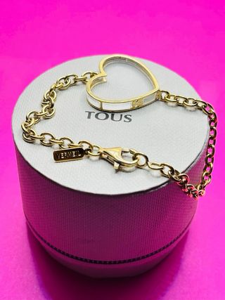 Pulsera Tous Oro Vermeil Corazón