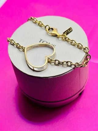 Pulsera Tous Oro Vermeil Corazón