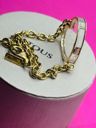 Pulsera Tous Oro Vermeil Corazón