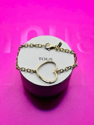 Pulsera Tous Oro Vermeil Corazón