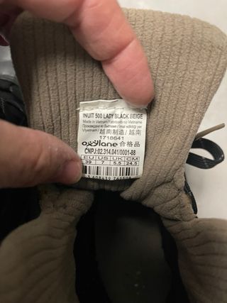 Botas de montaña Quechua mujer T39