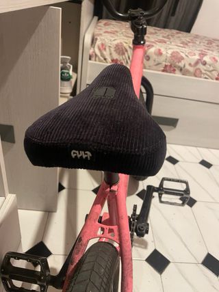 BMX a piezas color rosa