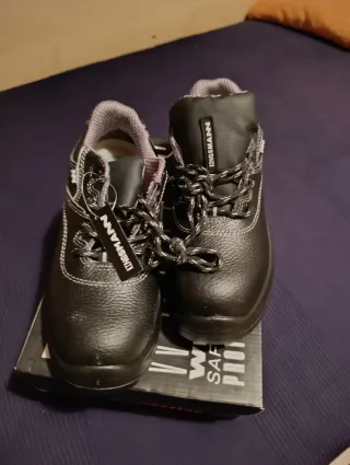 Zapatos de seguridad Kingsman negros
