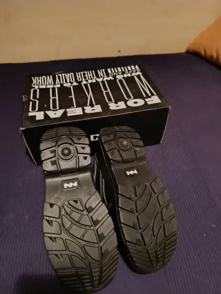 Zapatos de seguridad Kingsman negros