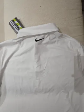 Polo Nike Dri-Fit Uomo Bianco Taglia M