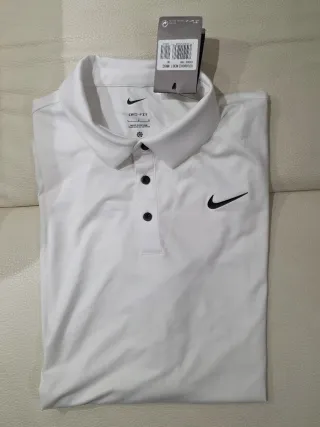 Polo Nike Dri-Fit Uomo Bianco Taglia M