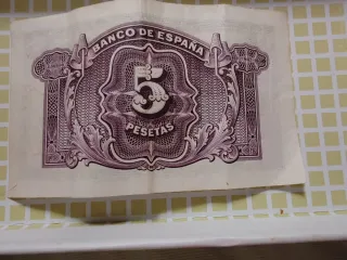 Billete 5 Pesetas Banco de España 1935