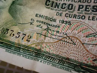 Billete 5 Pesetas Banco de España 1935