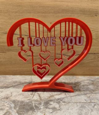 Cuore San Valentino Rosso