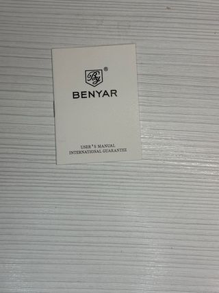 Reloj Benyar Azul y Marrón