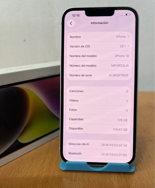 iPhone 14 128GB bianco