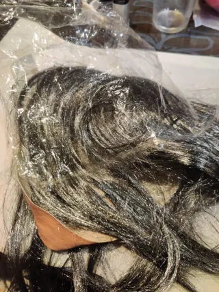 Disfraz Bruja Integral con Pelo Largo