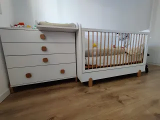 Cómoda infantil ROS Elemental blanca