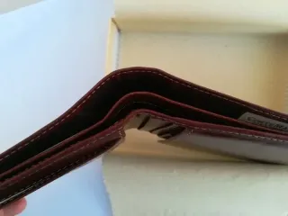 Portafoglio ConteMax in vera pelle Fatto a mano