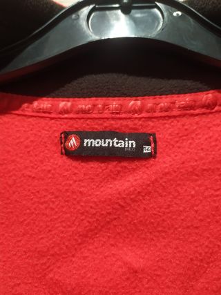 Forro polar Mountain PRO rojo