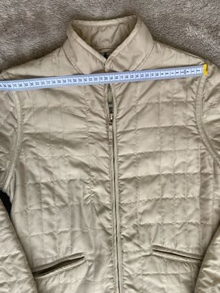 Giacca Best Company donna beige trapuntata