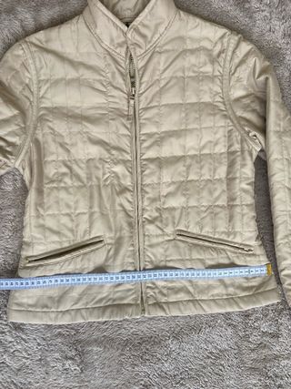 Giacca Best Company donna beige trapuntata