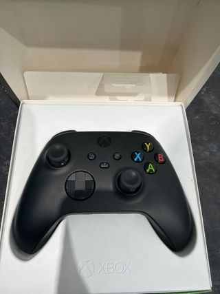 Mando Xbox Negro + x2Baterias+cargador