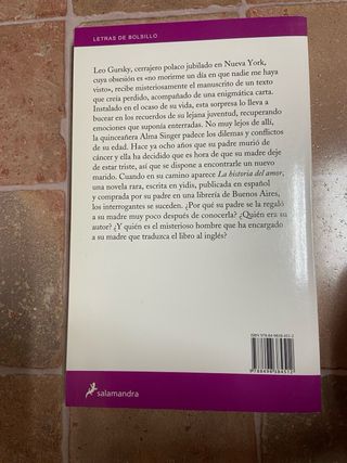 La historia del amor (Spanish Edition)