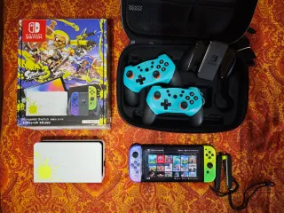 Nintendo Switch OLED Ed. Splatoon