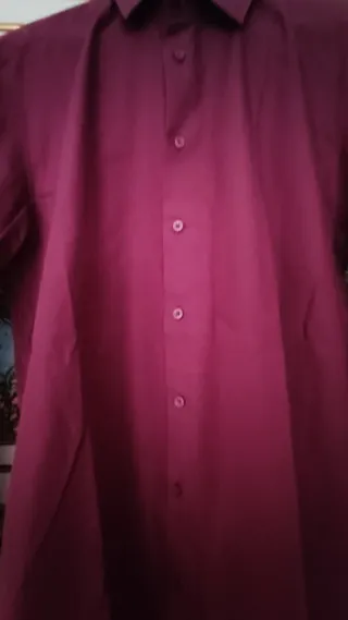 Camisa chico morado.