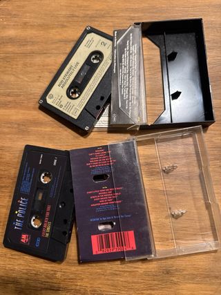 Lote 2 Cassettes Rod Stewart Michael Jackson