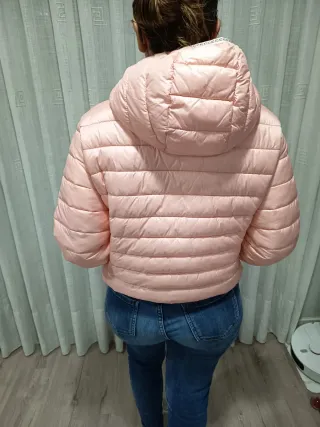 Anorak rosa Calvin Klein Talla M