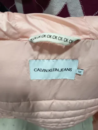 Anorak rosa Calvin Klein Talla M