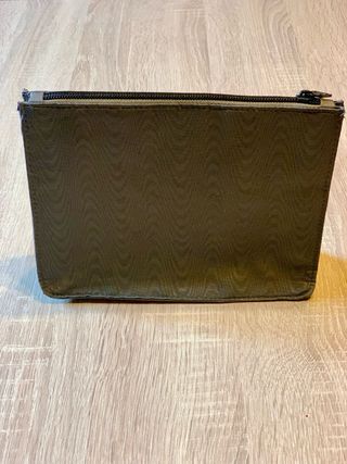 Borsa da toilette piccola Gucci grigia