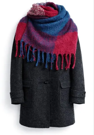 Bufanda Sfera Mujer Cuadros Talla Única