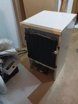 Congelador vertical blanco