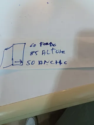 Congelador vertical blanco