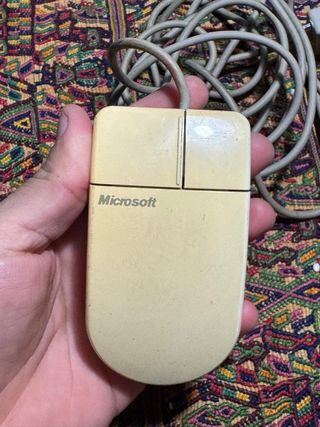 Ratón Microsoft Beige