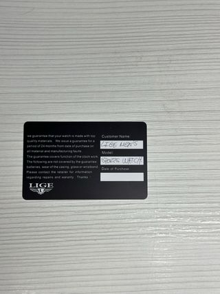 Reloj LIGE Marrón Correa Piel