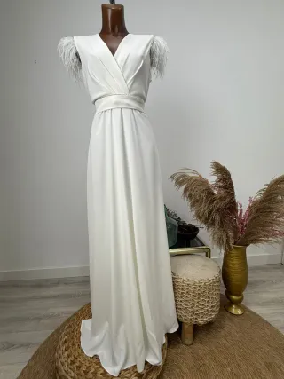 Vestido de Novia Corte Inglés Blanco