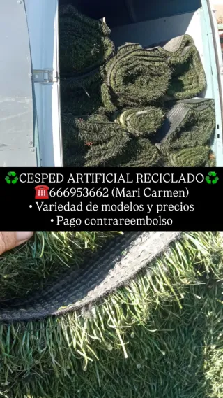 Césped Artificial Reciclado