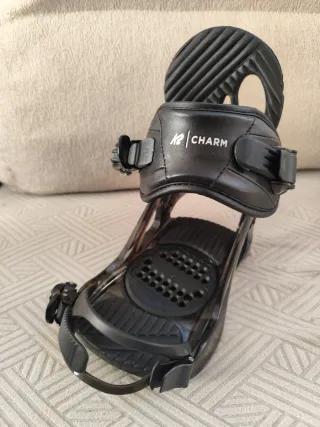 Fijaciones Snowboard K2 Charm