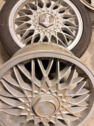 4 Llantas Audi Réplica BBS 6x15 ET45